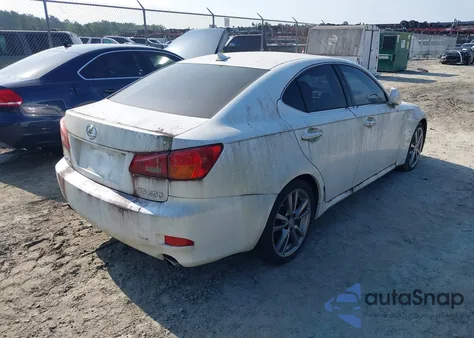 2008 Lexus Is 250 z USA, uszkodzony, nr VIN JTHBK262585080674